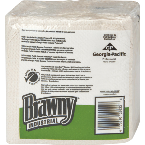 Chiffons Shur-Wipe, Utilitaire, 13" lo x 13" la Planification Entrepots Molloy