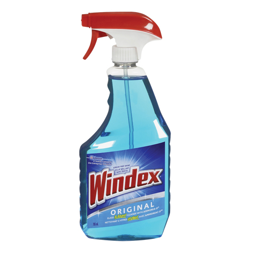 Nettoyant &agrave; vitres Windex, 765 ml, Bouteille &agrave; g&acirc;chette Planification Entrepots Molloy