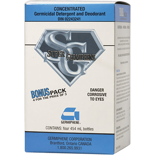 D&eacute;sinfectant Super Germiphene, 454 ml, Bouteille Planification Entrepots Molloy