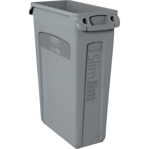 Slim Jim&reg; Container with Venting Channels, Plastic, 23 US gal. Planification Entrepots Molloy