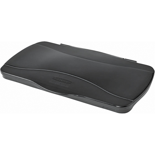 Contenants Slim Jim a/canaux de ventilation, Couvercle plat, Plastique, Convient aux contenants 21-9/10" x 13-9/20" Planification Entrepots Molloy
