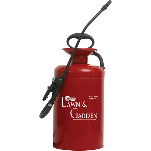 Vaporisateur tri-poxy s&eacute;rie pelouse & jardin, 2 gal. (7,6 L), Acier, Lance de 12" Planification Entrepots Molloy
