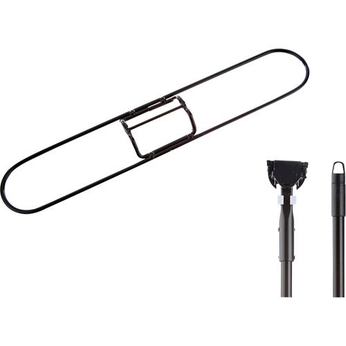 Dust Mop Frame, 48", Metal Planification Entrepots Molloy