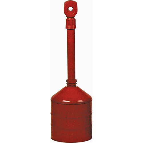 Cendriers robustes, Sur pied, Acier, Capacit&eacute; 5 gal. US, Hauteur 38-1/2" Planification Entrepots Molloy
