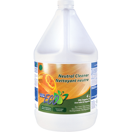 Nettoyants neutres &agrave; l'huile de tangerine, 4 L, Cruche Planification Entrepots Molloy