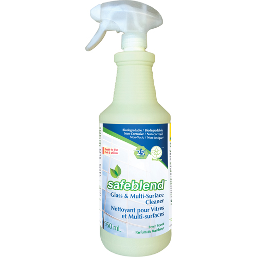 Fragrance-Free Glass & Multi-Surface Cleaner, 950 ml, Trigger Bottle Planification Entrepots Molloy