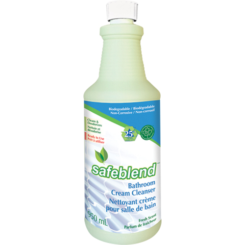 Bathroom Cream Cleaner, 950 ml/950.0 ml, Bottle Planification Entrepots Molloy