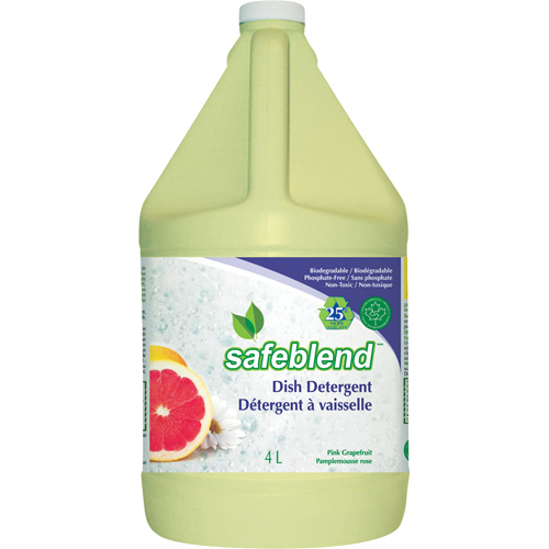 Dish Detergent, Liquid, 4 L, Pink Grapefruit Planification Entrepots Molloy