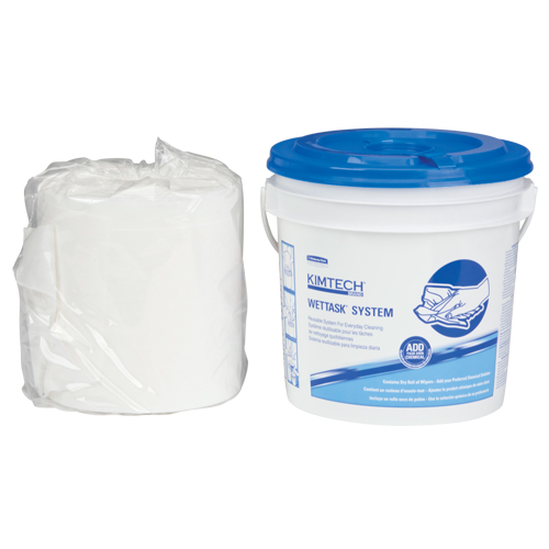 Wettask* Wipers for Solvents, 570 Wipes, 12" x 6" Planification Entrepots Molloy