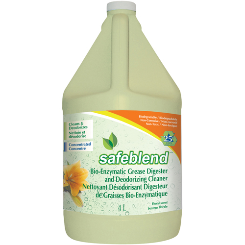 Nettoyants d&eacute;sodorisants et digesteurs de graisse, 4 L/4,0 L Planification Entrepots Molloy
