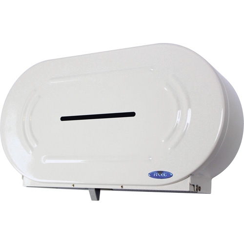 Twin Jumbo Toilet Paper Dispenser, Multiple Roll Capacity Planification Entrepots Molloy