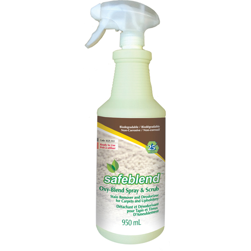 Stain Remover & Deodorizer for Carpets and Upholstery, 950 ml, Trigger Bottle Planification Entrepots Molloy