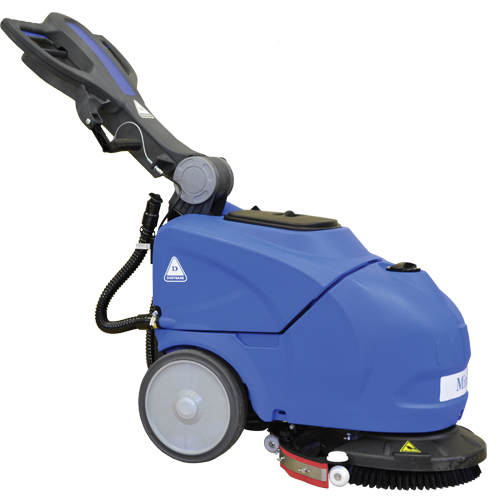 Hurricane Mini Automatic Scrubbers, Automatic, 14" Sweeping Width Planification Entrepots Molloy