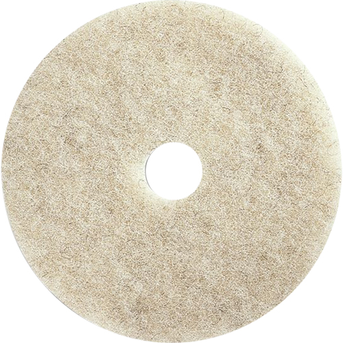 Floor Maintenance Pads, 24", Burnishing, Brown Planification Entrepots Molloy