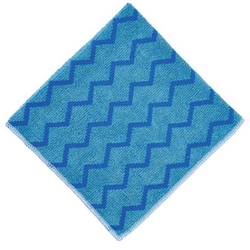 Chiffon de nettoyage Hygen , Microfibre, Bleu Planification Entrepots Molloy