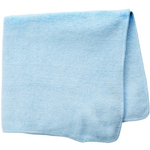 Chiffon de nettoyage commercial l&eacute;ger, Microfibre, Bleu Planification Entrepots Molloy