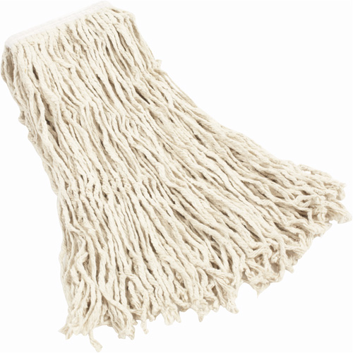 Economy Wet Mop, Cotton, 20 oz., Cut Style Planification Entrepots Molloy
