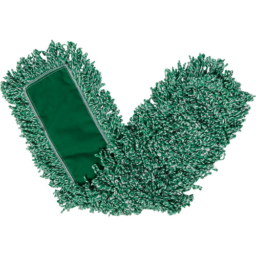 Loop Dust Mop, Slip On Style, Microfibre, 36" L x 5" W Planification Entrepots Molloy