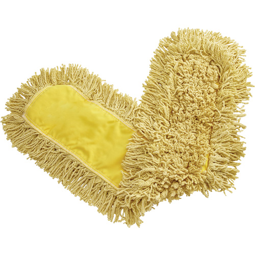 Vadrouille pour &eacute;pousseter avec m&eacute;lange de fils Trapper, Style &agrave; enfiler, Coton/Fil, 36" lo x 5" la Planification Entrepots Molloy