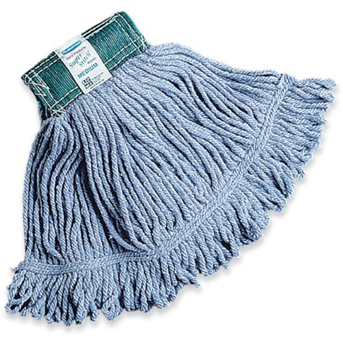 Super Stitch Wet Mop, Floor Finishing, Cotton/Yarn, 15.7 oz., Loop Style Planification Entrepots Molloy