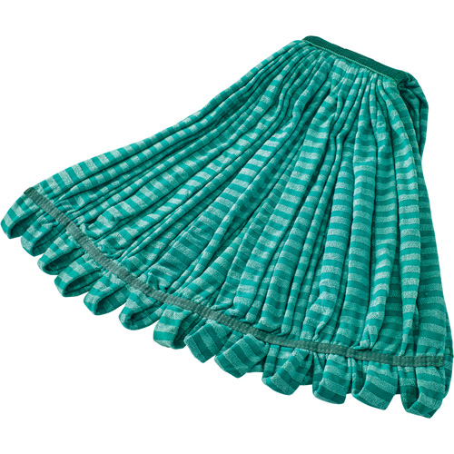 Vadrouille mouill&eacute;e format tube, Microfibre/Polyester, 24 oz, Style Boucle Planification Entrepots Molloy