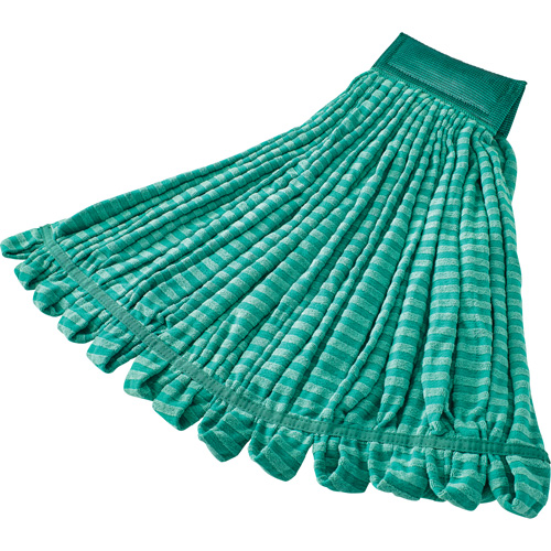 Vadrouille mouill&eacute;e format tube, Microfibre/Polyester, 28 oz, Style Boucle Planification Entrepots Molloy