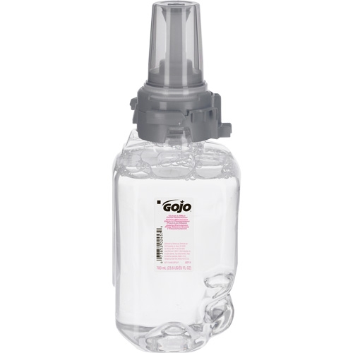 Clear & Mild Hand Soap for GOJO&reg; ADX-7 Dispenser, Foam, 700 ml, Unscented Planification Entrepots Molloy