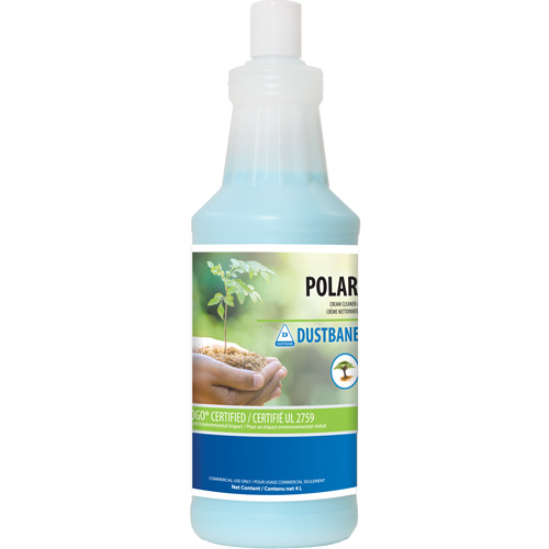 Nettoyant en cr&egrave;me pour salle de bain Polar, 1 L/1,0 L, Bouteille Planification Entrepots Molloy