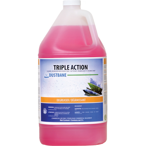 Action triple - nettoyant, d&eacute;graissant et d&eacute;sinfectant, 5 L, Cruche Planification Entrepots Molloy
