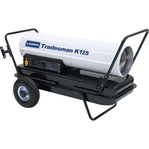 Tradesman&reg; Forced Air Heater, Fan, Kerosene, 125,000 BTU/H Planification Entrepots Molloy