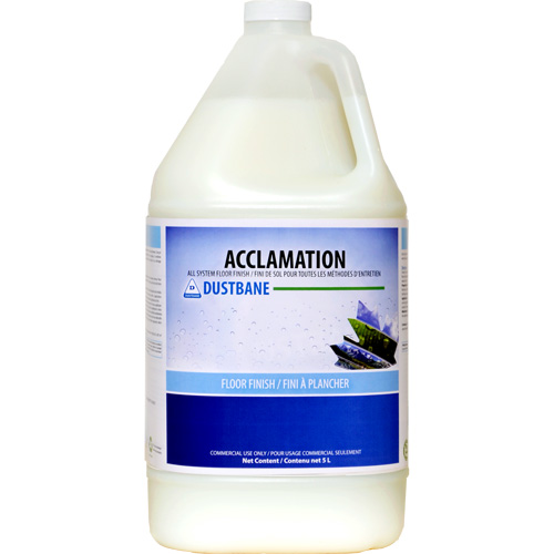 Acclamation All-System Floor Finish, 5 L, Jug Planification Entrepots Molloy