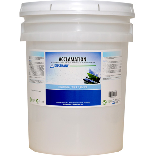 Fini &agrave; plancher tout syst&egrave;me Acclamation, 20 L, Baril Planification Entrepots Molloy