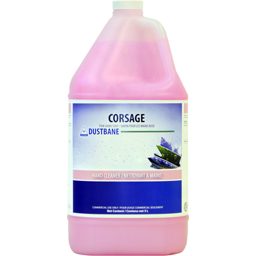 Savon rose pour les mains Corsage, Liquide, 5 L, Parfum&eacute; Planification Entrepots Molloy