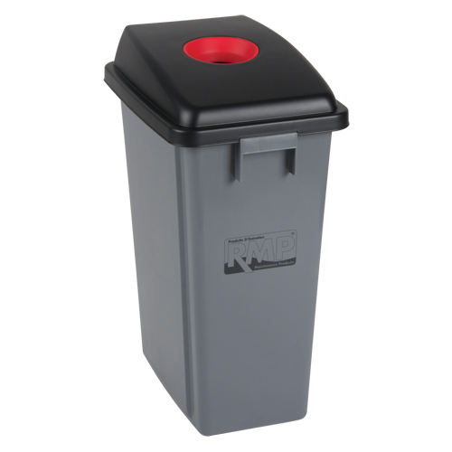 Bac &agrave; d&eacute;chets et de recyclage, Plastique, 16 gal. US Planification Entrepots Molloy