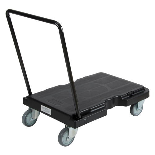 Trolley, 31-3/4" L x 20-1/2" W, 500 lbs. Cap., Rubber Wheels Planification Entrepots Molloy