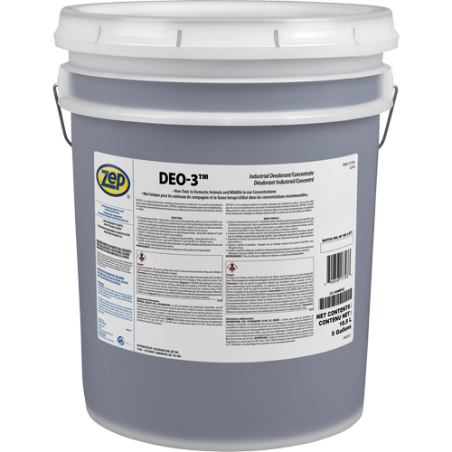 D&eacute;sodorisant industriel Deo-3, 5 gal., Seau Planification Entrepots Molloy