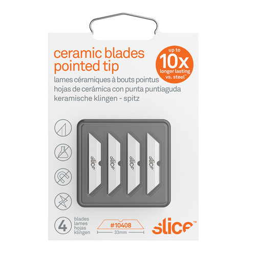 Slice Lames &agrave; bout pointu en c&eacute;ramique pour couteau pour boîte, Style Simple Planification Entrepots Molloy