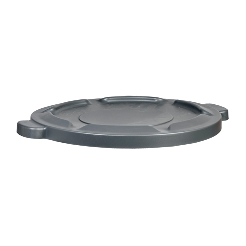 Couvercle pour contenant &agrave; d&eacute;chets de 32 gallons, Couvercle plat, Plastique/Poly&eacute;thyl&egrave;ne, Convient aux contenants 22" dia. Planification Entrepots Molloy