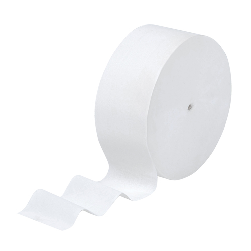 Papier hygi&eacute;nique JRT junior Scott, Rouleau Sans rouleau central, 1 Pli, Longueur 2300', Blanc Planification Entrepots Molloy