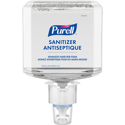 ES4 Advanced Foam Hand Sanitizer, 1200 ml, Cartridge Refill, 70% Alcohol Planification Entrepots Molloy