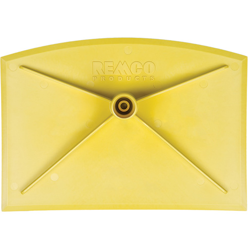 Food Hygiene Scraper, Yellow, 8" W x 11-1/4" L Planification Entrepots Molloy