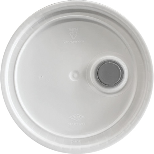 Pail with Lid, Plastic, 5.25 gal. Planification Entrepots Molloy