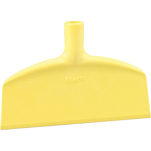 Racloir en nylon pour planchers, Jaune, 10,25" la x 7" lo Planification Entrepots Molloy