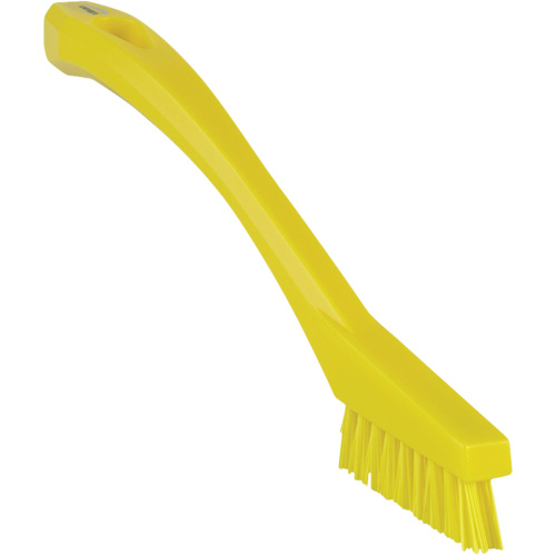 Detail Brush, Stiff Bristles, 8" Long, Yellow Planification Entrepots Molloy