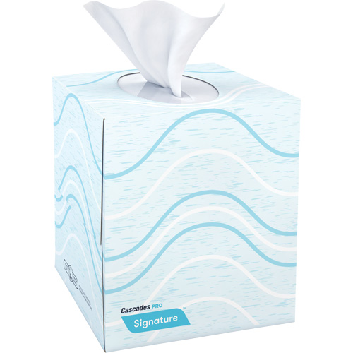 Papier-mouchoir Pro Signature, 2 pli, 8" lo x 8" la, 90 feuilles/boîte Planification Entrepots Molloy