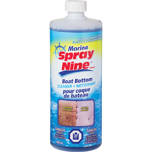 Nettoyant de fond de bateau Spray Nine, 946 ml, Bouteille Planification Entrepots Molloy