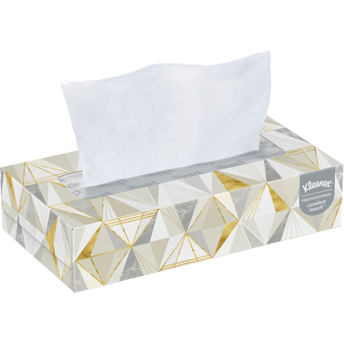 Kleenex&reg; Facial Tissue - Convenience Case, 2 Ply, 7.8" L x 8.3" W, 125 Sheets/Box Planification Entrepots Molloy