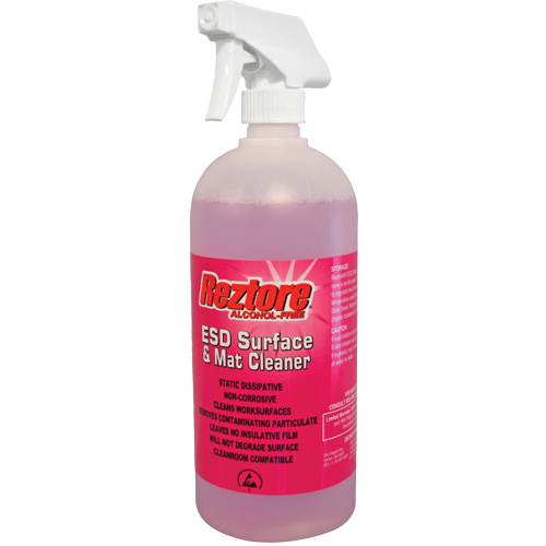 Reztore&reg; ESD Surface & Mat Cleaner Planification Entrepots Molloy