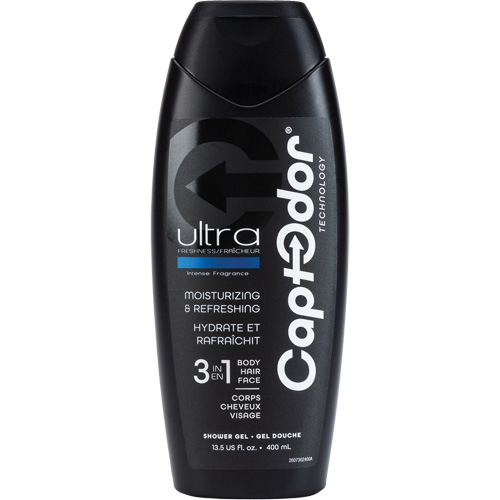 Gel douche 3 en 1, 400 ml, Ultra fraîcheur, Bouteille Planification Entrepots Molloy