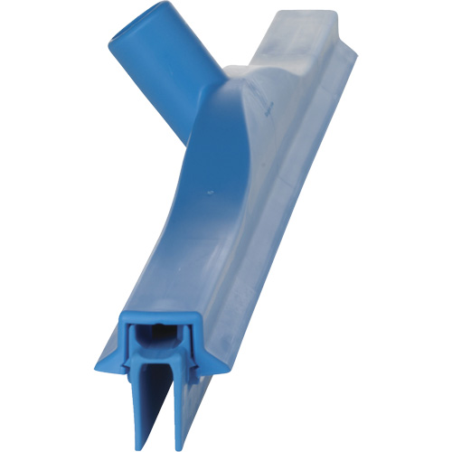 Double Blade Ultra Hygiene Squeegee, 24", Blue Planification Entrepots Molloy